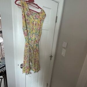 Floral Yellow Dress